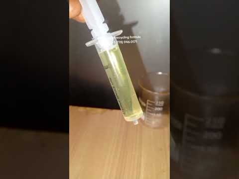 Used cooking oil