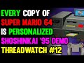 Every Copy Of Super Mario 64 Is Personalized Shoshinkai 95 Demo SM64 ThreadWatch 12