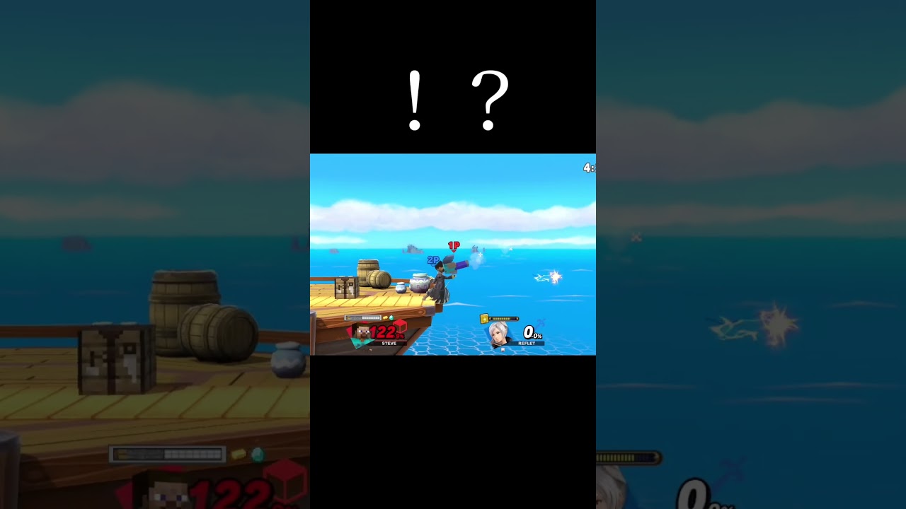 ！？ #スマブラsp #スティーブ #supersmashbros #steve #少女A