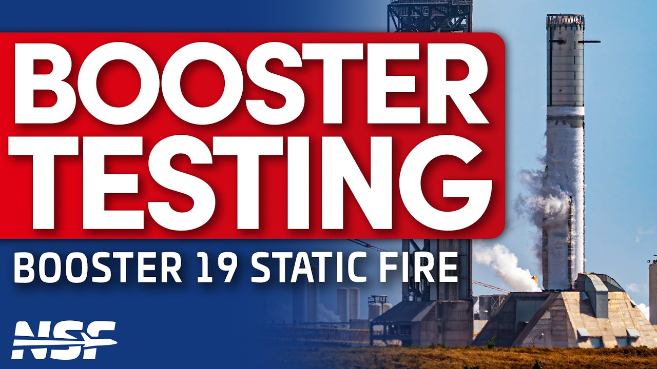 SpaceX Performs First Booster Static Fire on Pad 2