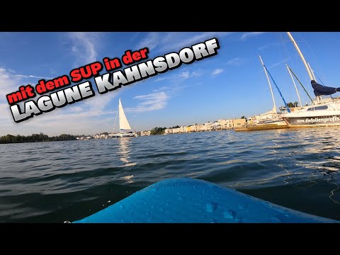 SUP Tour auf dem Hainer See bei Leipzig | Stelzenhäuser in der Lagune von Kahnsdorf
