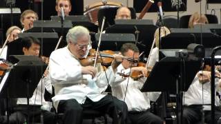 Itzhak Perlman Tchaikovsky Violin Concerto in D,Hollywood Bowl 9-13-12