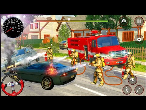 NY City FireFighter Simulator Game- Real Firefighter Simulator 3d gameplay