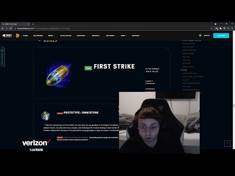 Jensen reacts to new rune FIRST STRIKE
