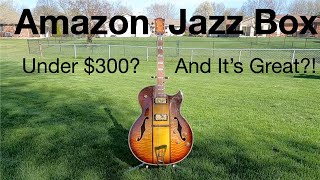 Video thumbnail for Amazon Jazz Box Guitar Less than $300.  A deep dive and complete demo and review.  IYV IJZ-500 NA. by -6dB Threshold
