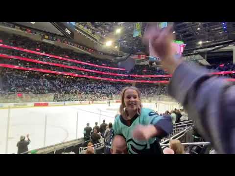 Seattle Kraken vs Arizona Coyotes 4/3/23: goals Geekie and Donato and end of game Kraken win 8-1