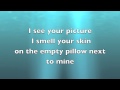 I Miss You- Incubus (Lyrics) 