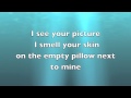 I Miss You- Incubus (Lyrics) 