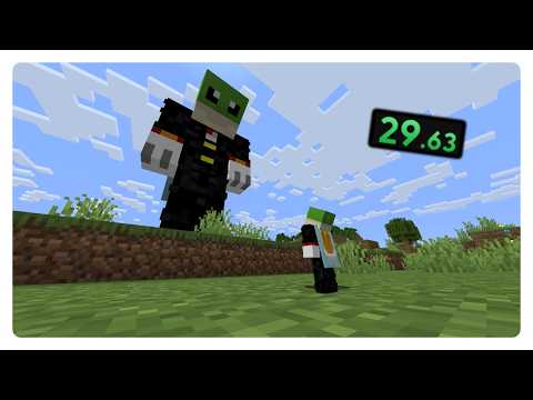 Minecraft, But My Size Changes Every 30 Seconds