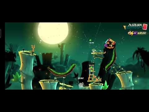 Angry birds 2 bamboo forest Snorting Hill level 297