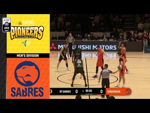 NBL1 Men | Mt Gambier Pioneers vs. Sandringham Sabres - Game Highlights