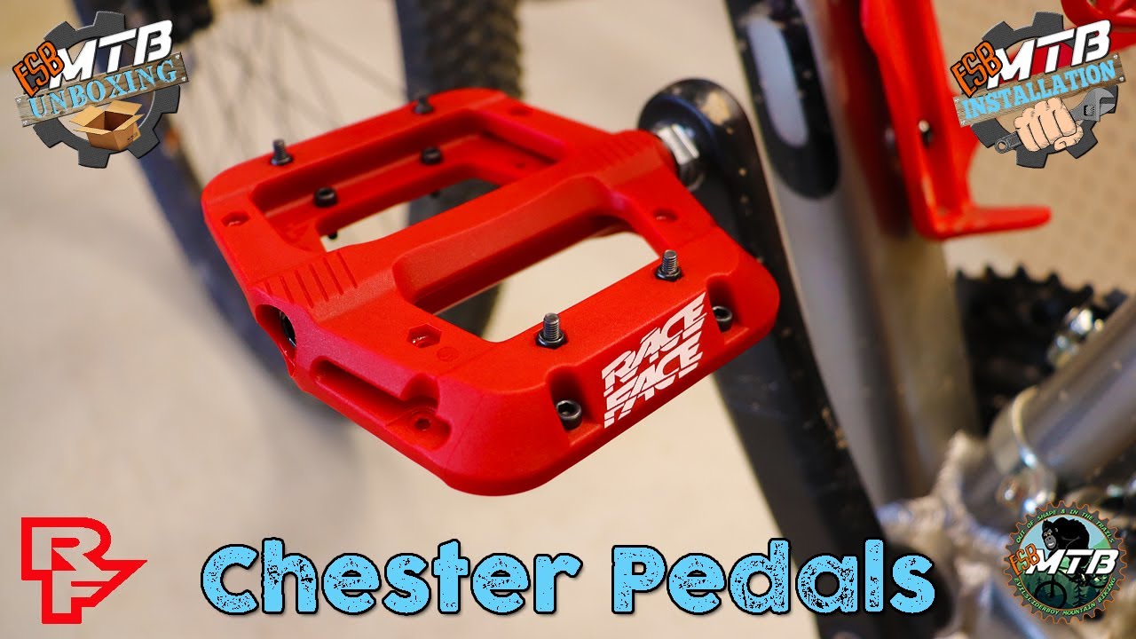 @RaceFaceMTBtv Chester Pedals Unboxing & Install