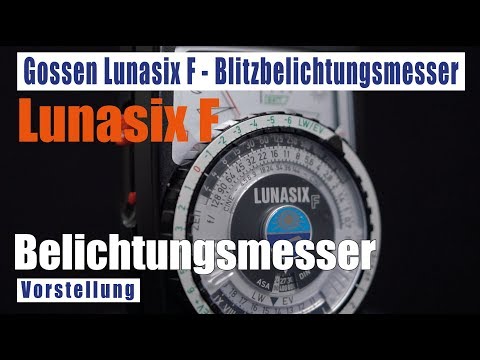 Gossen Lunasix F • Vorstellung deutsch • Belichtungsmesser Luna F Pro • Bedienung • Funktionen