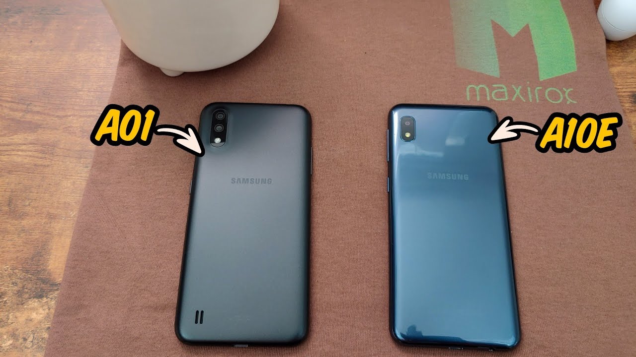 *WHICH IS BETTER, NEW OR OLD?* Galaxy A01 vs Galaxy A10!