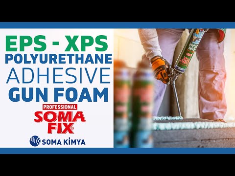 S915 Somafix EPS-XPS Polyurethane Adhesive Gun Foam