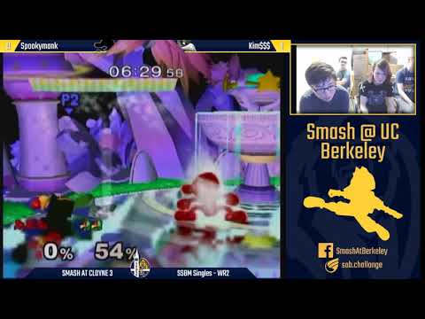 Smash at Cloyne 3 - Melee Singles WR2: Spookymank vs Kim$$$
