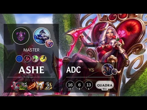 Ashe ADC vs Draven - EUW Master Patch 11.18