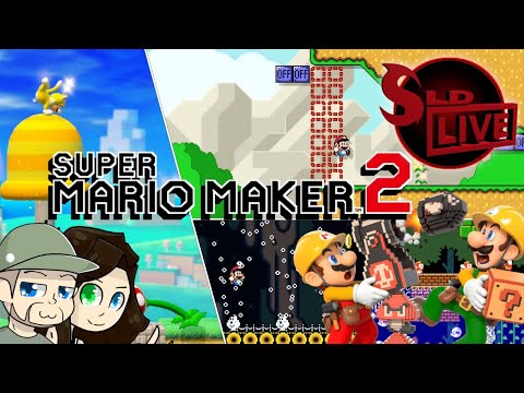 Fun Levels! 🛠 Super Mario Maker 2 025 | SLD Live 🛠