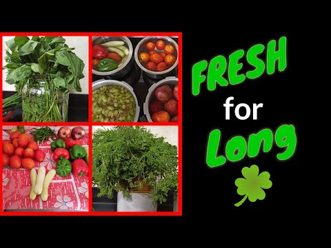 How to clean vegetables fruits and retain their freshness for longer time in lockdown 😷