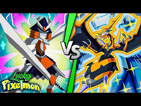 Minecraft LUCKY PIXELMON - KARTANA SHINY vs NAGANADEL SHINY ! SÓ É PERMITIDO ULTRA BEASTS na BATALHA
