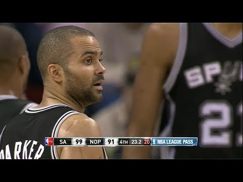 2014.02.03 - Tony Parker Full Highlights at Pelicans - 32 Pts, 9 Assists