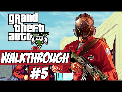 Grand Theft Auto 5 Walkthrough Ep.5 w/Angel - Gone Wrong!
