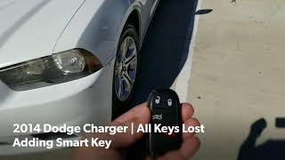 Locksmith Houston Katy Sugar Land - 2014 Dodge Charger | All Keys Lost Adding Smart Key
