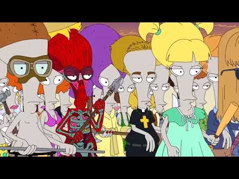 American Dad. The 200   Roger vs Hadron collider