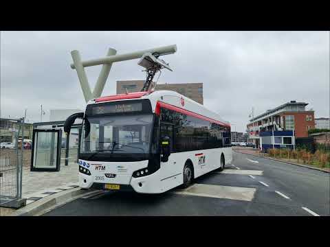 HTM lijn 28: Den Haag Zuiderstrand - Voorburg Station - Den Haag Zuiderstrand | HTM 2005 | 2022