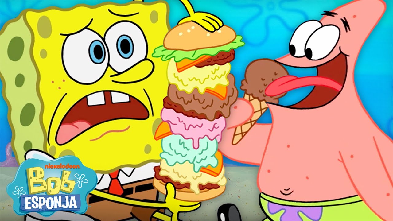 Bob Esponja | 60 minutos de HELADO 🍦 | Bob Esponja en Español