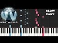 Westworld 2 Ramin Djawadi Runaway SLOW EASY PIANO TUTORIAL