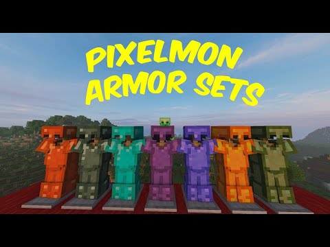 Pixelmon Evolution Armor Sets And Tools