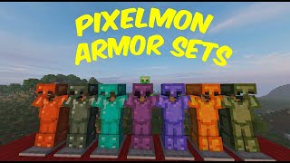 Pixelmon Evolution armor sets and tools