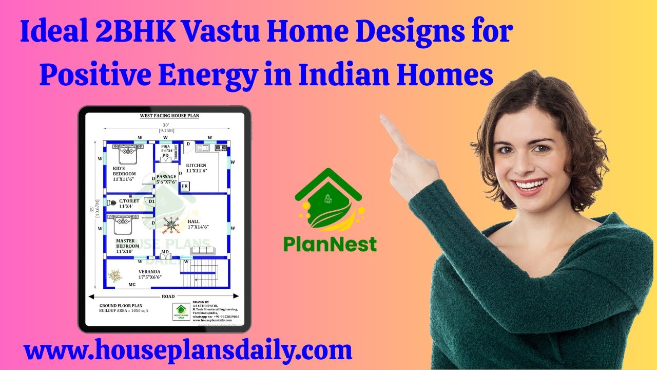 Ideal 2BHK Vastu Home Designs for Positive Energy in Indian Homes