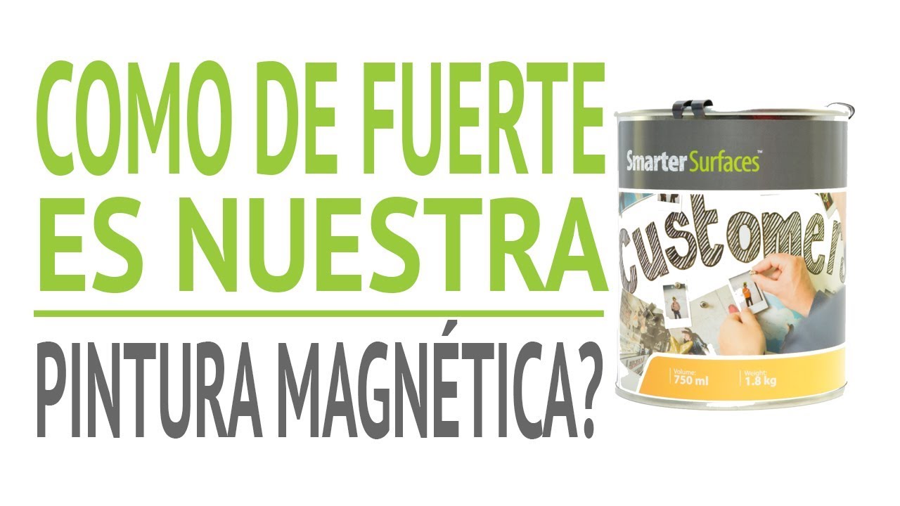 Cómo de fuerte es nuestra Pintura Magnética Smart? | Prueba de fuerza Magnética