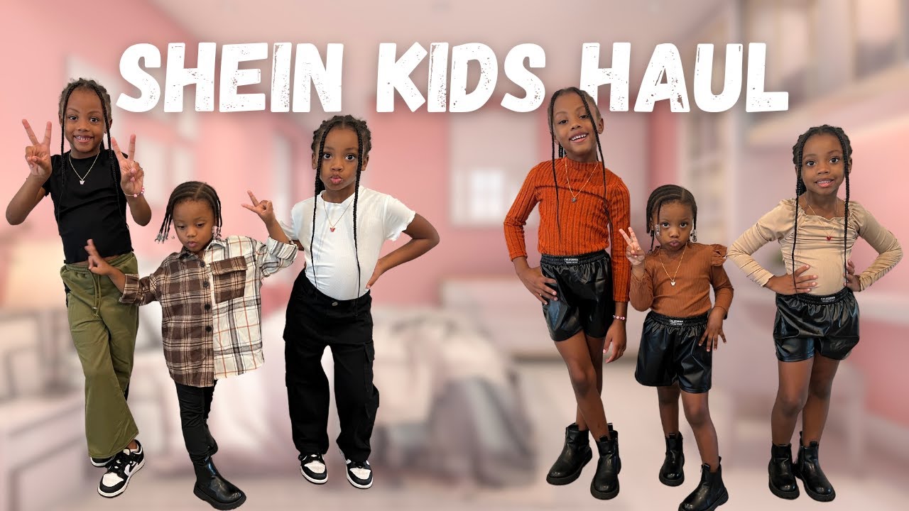 Shein KIDS Try On Haul | Fall Outfits