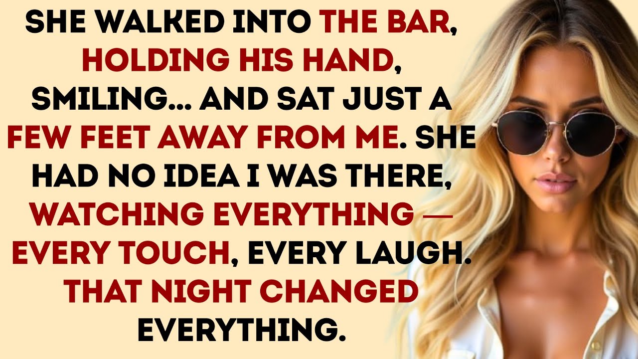 I Was at the Bar When My Cheating Wife Walked in With Her Affair Partner and Sat Nearby