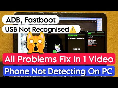 Fix Adb/Fastboot Device Not Detected On Windows | How To Fix USB Not Recognized