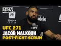 Jacob Malkoun Told AJ Dobson ‘I’m Stronger Than You Thought’ Mid-Fight | UFC 271 | MMA Fighting