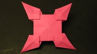 How to make a paper star: instruction| Ninja Star