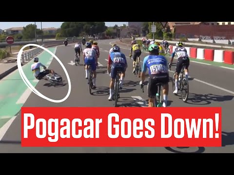 Tadej Pogacar Crash Adds To Chaos In Tour de France 2025 Stage 11