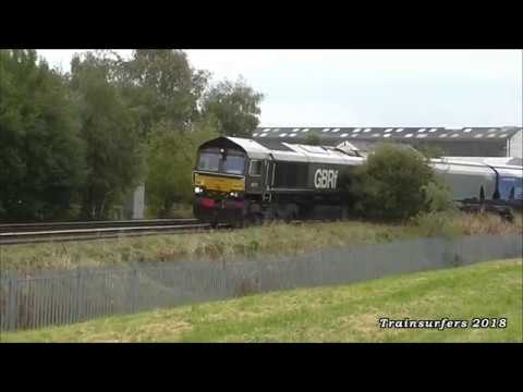 GBRf Class 66 No. 66779 on 6E09 Liverpool Biomass Tml - Drax Aes @ Denton Jn on 05.10.18- HD