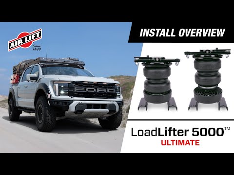 Air Lift Install 88414: Ford Raptor 2021-2025 with Cradle LoadLifter 5000 Air Spring Kit