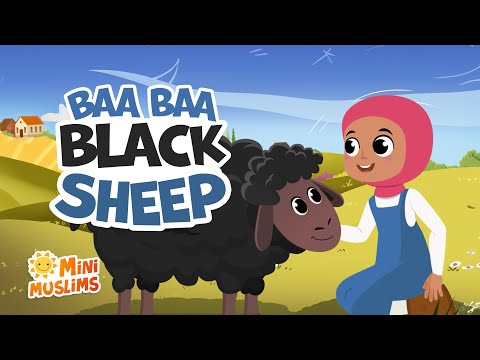 Islamic Songs For Kids 🐑 Baa Baa Black Sheep ☀️ MiniMuslims