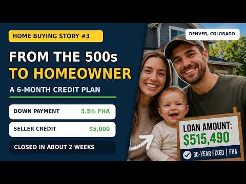 FHA loans in Colorado story about Denver credit improvement and a first home