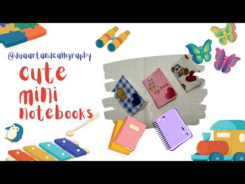 DIY Cute Mini Notebooks / Amazing Paper Craft Ideas / How To Make Paper Notebook