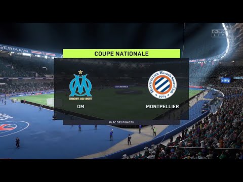⚽ Marseille vs Montpellier ⚽ | Coupe de France (29/01/2022) | Fifa 22