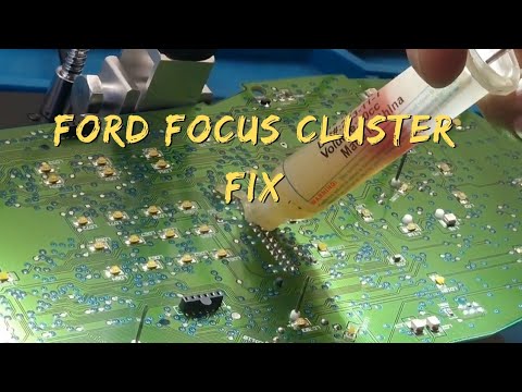 Ford Focus Intermittent Start cluster repair