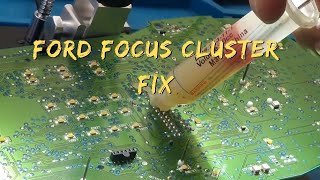 Ford Focus Intermittent Start cluster repair