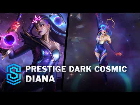 Prestige Dark Cosmic Diana Skin Spotlight - Pre-Release - PBE Preview - League of Legends